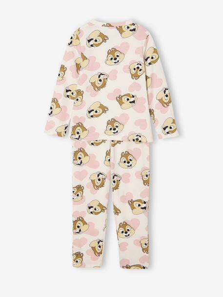 Disney® Chip 'n' Dale Pyjamas for Girls ecru - vertbaudet enfant 