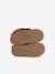 Pair of Soft Leather Boots for Babies, Designed for First Steps beige+blue+brown+chocolate+electric blue+green+ochre+sage green+set beige+set brown+set green - vertbaudet enfant 