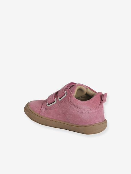Chaussures premiers pas bébé scratch beige imprimé+bleu imprimé+bois de rose+bronze+lot rose+mauve+or+rose+rose imprimé+rose poudré+turquoise+vert imprimé - vertbaudet enfant 
