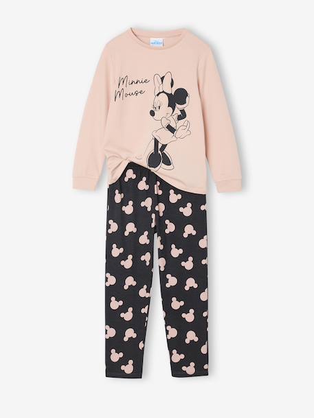 Two-tone Disney® MINNIE pyjamas for girls anthracite - vertbaudet enfant 