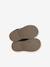 Zipped Leather Boots for Babies black+gold - vertbaudet enfant 