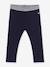 Plain Cotton Jeggings for Babies, PETIT BATEAU navy blue - vertbaudet enfant 