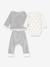 Ensemble 3 pièces bébé mixte en coton marine - vertbaudet enfant 