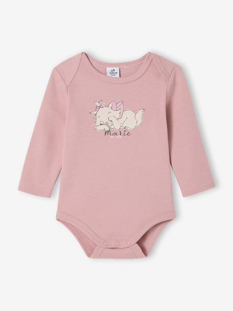 Pack of 2 Disney® Marie Aristocats Bodysuits for Girls soft lilac - vertbaudet enfant 