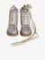 Lace-up and zipped ankle boots for children, nursery collection gold - vertbaudet enfant 