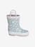 Printed Wellies for Toddlers printed beige+printed blue - vertbaudet enfant 