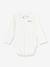 Bodysuit with Embroidered Collar, PETIT BATEAU red - vertbaudet enfant 