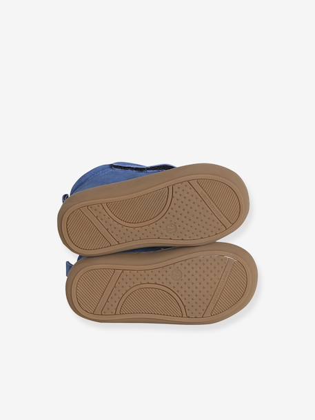 Chaussures premiers pas bébé velcro beige+bleu+bleu électrique+chocolat+lot beige+lot marron+lot vert+marron+ocre+vert+vert sauge - vertbaudet enfant 