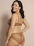 Pack of 2 maternity briefs in microfibre and lace ENVIE DE FRAISE mocha - vertbaudet enfant 