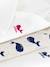 Pack of 3 Printed Long-Sleeved Wrapover Bodysuits for Babies, PETIT BATEAU white - vertbaudet enfant 