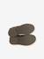 Leather Boots for Girls camel+Dark Blue+printed black - vertbaudet enfant 