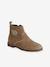Leather Boots with Heart Design, Designed for Autonomy camel - vertbaudet enfant 