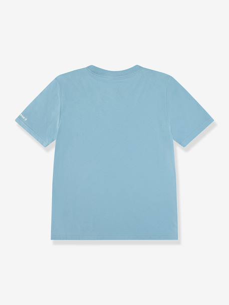 T-shirt Chuck patch bleu chiné - vertbaudet enfant 