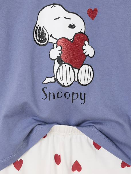 Peanuts® SNOOPY Pyjamas for Girls grey blue - vertbaudet enfant 