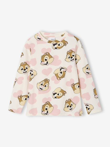 Disney® Chip 'n' Dale Pyjamas for Girls ecru - vertbaudet enfant 