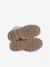 Ankle Boots with Laces & Zip for Children gold - vertbaudet enfant 