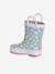 Printed Wellies for Toddlers printed beige+printed blue - vertbaudet enfant 