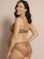 Pack of 2 microfibre and lace maternity and nursing bras ENVIE DE FRAISE mocha - vertbaudet enfant 