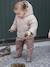 Fancy quilted coat for babies beige - vertbaudet enfant 