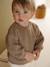 Sherpa sweatshirt for babies green+pecan nut - vertbaudet enfant 