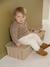Sherpa sweatshirt for babies green+pecan nut - vertbaudet enfant 