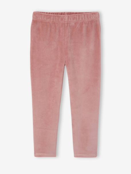 Pack of 2 Fruit Velour Pyjamas for Girls ecru - vertbaudet enfant 