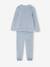 Pack of 2 'Polar Animal' Velour Pyjamas for Boys sky blue - vertbaudet enfant 
