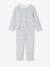 Lot de 2 pyjamas fille velours fleurs écru - vertbaudet enfant 