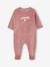 Lot de 3 pyjamas bébé mixtes en velours cappuccino+rose - vertbaudet enfant 