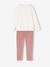 Pack of 2 Fruit Velour Pyjamas for Girls ecru - vertbaudet enfant 