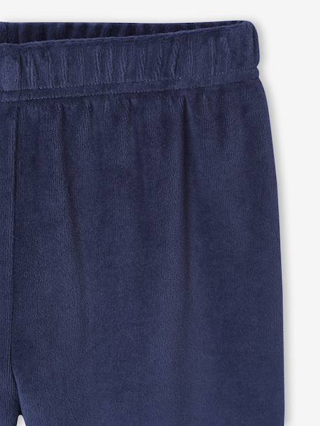 Pack of 2 Dino Velour Pyjamas for Boys caramel - vertbaudet enfant 