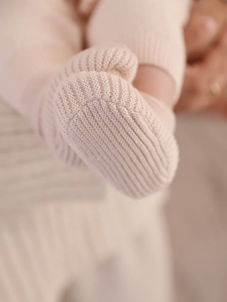Ensemble naissance combinaison et bonnet rose - vertbaudet enfant 
