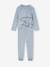 Lot 2 pyjamas garçon velours animaux polaires bleu ciel - vertbaudet enfant 