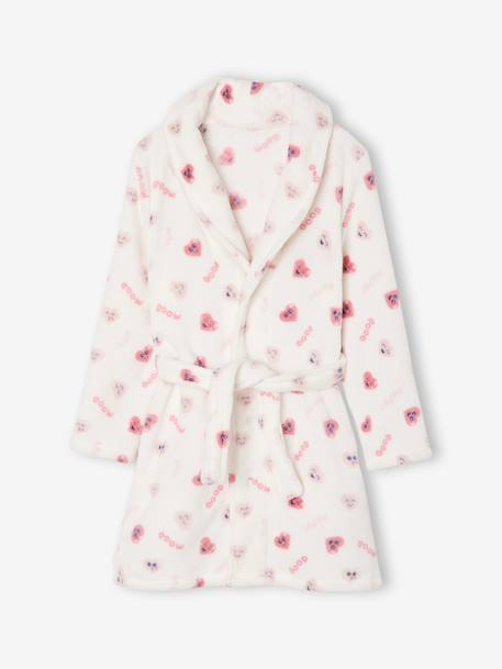 Robe de chambre fille happy écru - vertbaudet enfant 