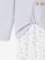 Rabbit Velour Pyjamas for Girls sky blue - vertbaudet enfant 