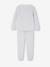 Velour Bear Pyjamas for Boys marl grey - vertbaudet enfant 