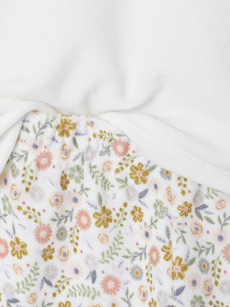 Pack of 2 Unicorn Velour Pyjamas for Girls ecru - vertbaudet enfant 