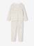 Pack of 2 Unicorn Velour Pyjamas for Girls ecru - vertbaudet enfant 