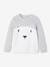 Pyjama garçon velours ours gris chiné - vertbaudet enfant 