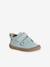 Chaussures premiers pas bébé velcro beige imprimé+bleu imprimé+bois de rose+bronze+lot rose+mauve+or+rose+rose imprimé+rose poudré+turquoise+vert imprimé - vertbaudet enfant 