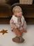 Baby dress in gingham flannel terracotta - vertbaudet enfant 