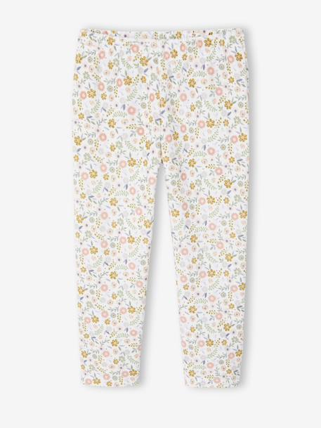Pack of 2 Unicorn Velour Pyjamas for Girls ecru - vertbaudet enfant 