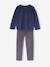 Pack of 2 Dino Velour Pyjamas for Boys caramel - vertbaudet enfant 