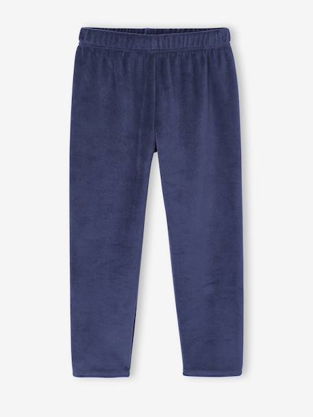 Pack of 2 Dino Velour Pyjamas for Boys caramel - vertbaudet enfant 