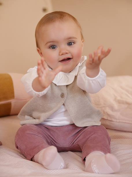 Ensemble Fille Verbaudet 18 Mois - Robe Et 3 Sous-pulls, Occasion Excellent état