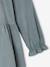 Robe en velours milleraies fille anthracite+vert sauge - vertbaudet enfant 