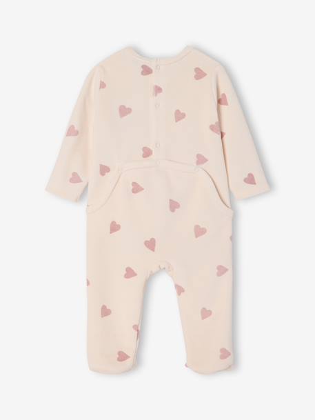 Pack of 2 Marie velvet sleepsuits soft lilac - vertbaudet enfant 