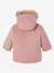 Parka + lightweight jacket 3-in-1 for babies old rose+olive - vertbaudet enfant 