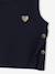Pull bébé sans manches écru+marine+rose poudré - vertbaudet enfant 