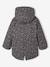 Romantic Hooded Parka for Girls green+navy blue - vertbaudet enfant 